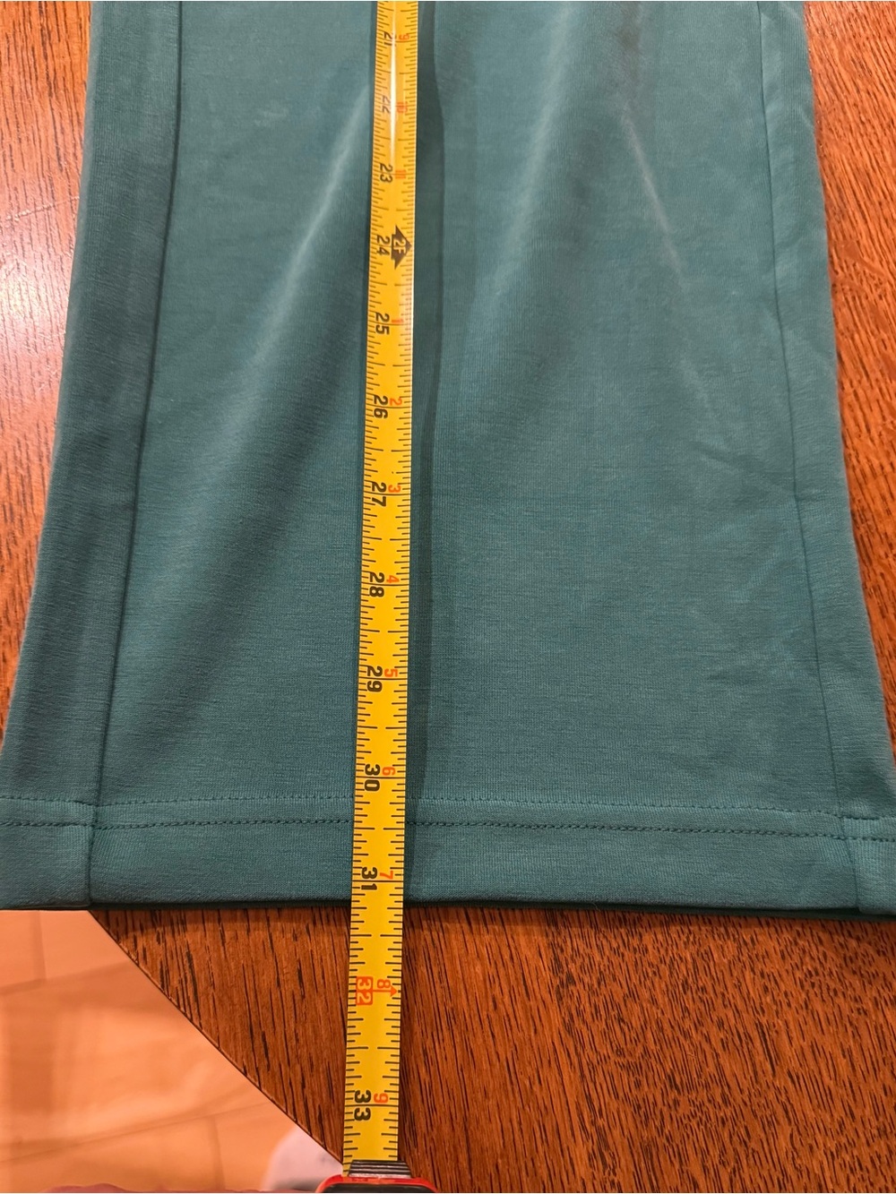 Athleta Cropped Wide-Leg Drawstring Pants in Teal Green - Picture 8 of 11